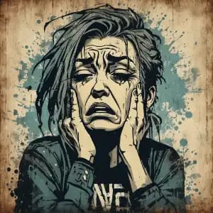 crying leftist